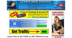 Desktop Screenshot of learnwebtraffic.com